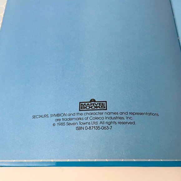 Vintage 1985 Marvel Books Sectaurs The Warriors Of Symbion The Magic Gemstone - Picture 7 of 15